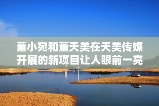 董小宛和董天美在天美传媒开展的新项目让人眼前一亮