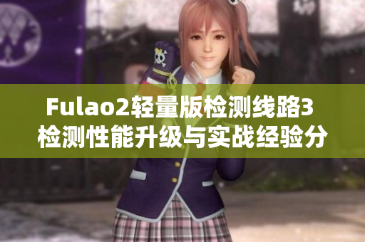 Fulao2轻量版检测线路3 检测性能升级与实战经验分享