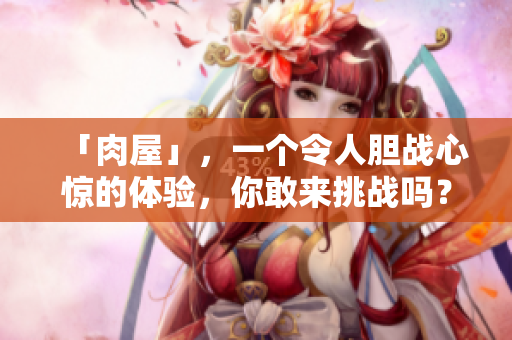 「肉屋」，一个令人胆战心惊的体验，你敢来挑战吗？